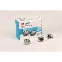 Edelstahlkronen DLR7 5St