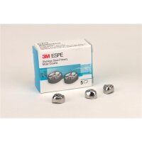 Edelstahlkronen DUL3 5St