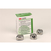 Edelstahlkronen 6UL6  5St