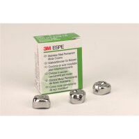 Edelstahlkronen 6UR2  5St