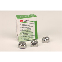 Edelstahlkronen 6UR3  5St