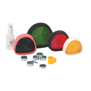 Magnet Splitcastformer gelb klein Kit