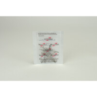 Klammerkreuze N  0,9 10St