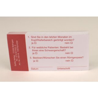 Röntgennachweis SK 50St