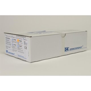 Wachsbißwälle geb. weich orange Pa