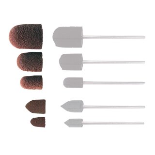 Schleifkappen Gr.2  7mm  5St