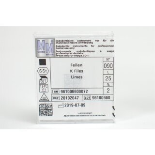 K-Feilen f. Hgd. 25mm Gr.90 6St