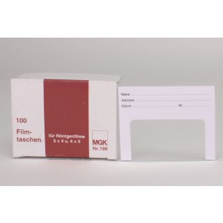 Filmtaschen  Nr.186 Kurth  100 St