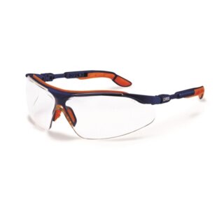 Schutzbrille Uvex I-VO blau/orange