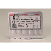 K-Feilen 63/ 90-140 25mm steril 6St