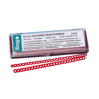 Lochretentionen oval 25St