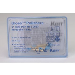 Gloss plus Polierer Minipoint 6St