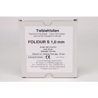 Folidur S klar 1,0x120mm 20St