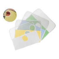 Gesichtsabdecktuch waschbar weiß 12St