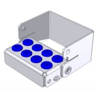 Bohrerständer PlugIn 8 blau St