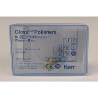 Gloss plus Polierer Flamme 6St