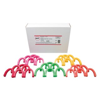 Bisswälle grün mittel 100St