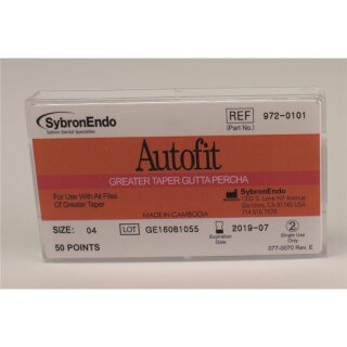 Guttaperchasp. Autofit Gt 04 50St