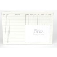 Multident Karten weiß 100 St