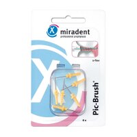 Pic Brush Ersatzbürsten gelb    6St