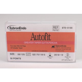 Guttaperchasp. Autofit Gt 06-1250St