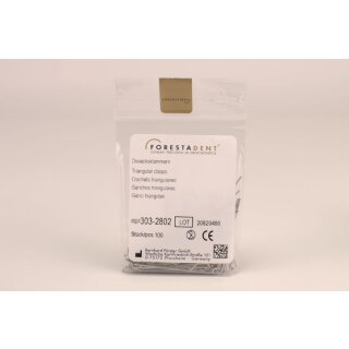 Dreiecksklammern 0,80mm 100St