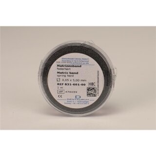 Matrizenband 0,05/5mm 1M Rl