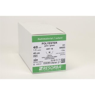 Resorba Polyester 4/0 HRT18  Dtz