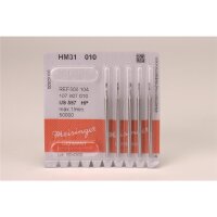 HM Fissurenbohrer 31 010 Hst 5St