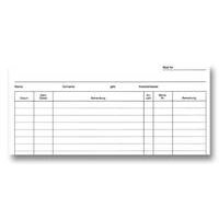 Krankenblatt B1 weiß Seitgel. 100St