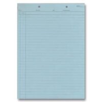 Krankenblatt M1 blau kopfgel. 100St