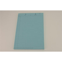 Krankenblatt M1 blau kopfgel. 100St