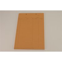 Krankenblatt B oran kopfgel. 100St