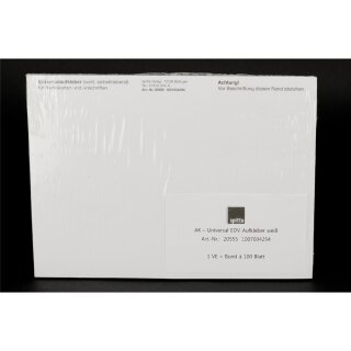 Anschriftaufkleber weiß 555 100St