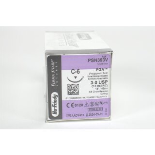 Nahtmaterial PGA 3-0 PSN393V Dtz