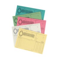 Karteikarten rot 89 A5 100St