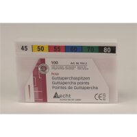Guttaperchaspitzen 934 Gr.45-80  Pa