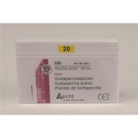 Guttaperchaspitzen 934 Gr.20  Pa