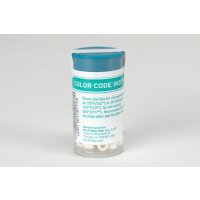 Kodierringe mini weiß 50St