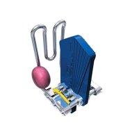 Vorschubdoppelpl.Schraube m.Steg St