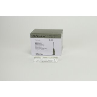 Sterican Einmalk. 0,40x20 Gr.20  100St