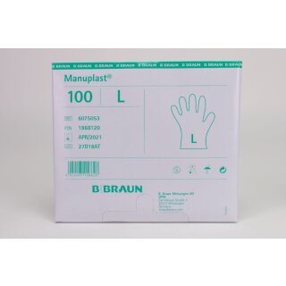 Manuplast Einmalhandschuhe PE groß Pa