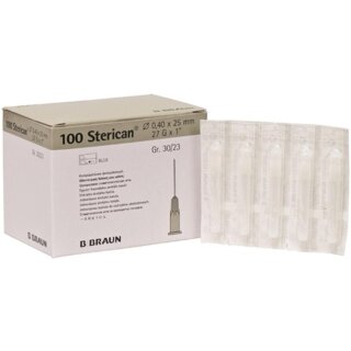 Sterican Einmalk. 0,4x25 27G 100St