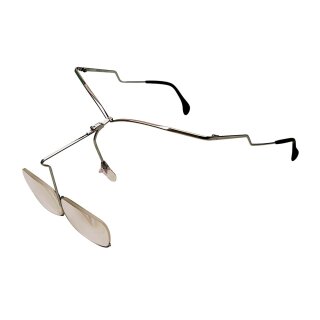 Lupenbrille Remberti silber St