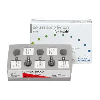 IPS e.max Zircad Inlab MO 1 C15L 5St