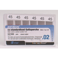 Guttapercha Stifte Tap.02 45  120St