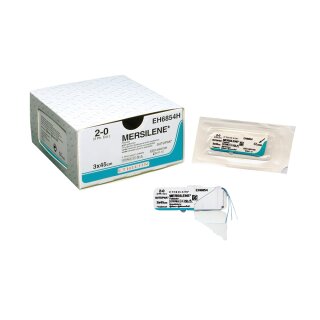 Mersilene grün 3-0/2 X1 0,45 3Dtz