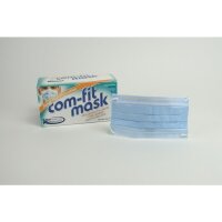 Com-Fit Su.High Filtr. Earloop blue 40St