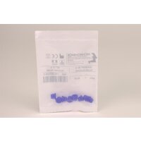 Silicone Plug f. Bohrerst. blau 8St