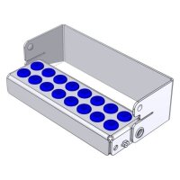 Bohrerständer PlugIn 16 blau St